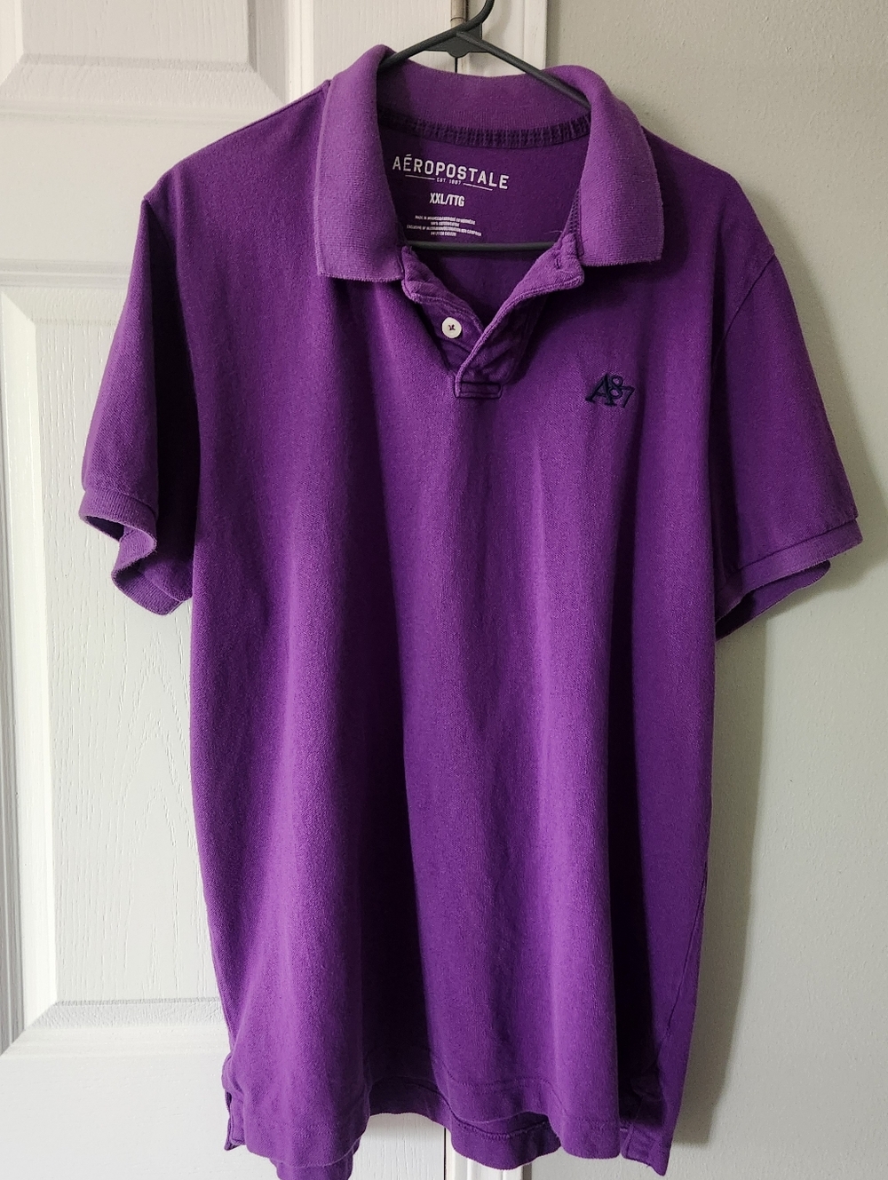 Vintage Aeropostale Purple Polo Mens XXL